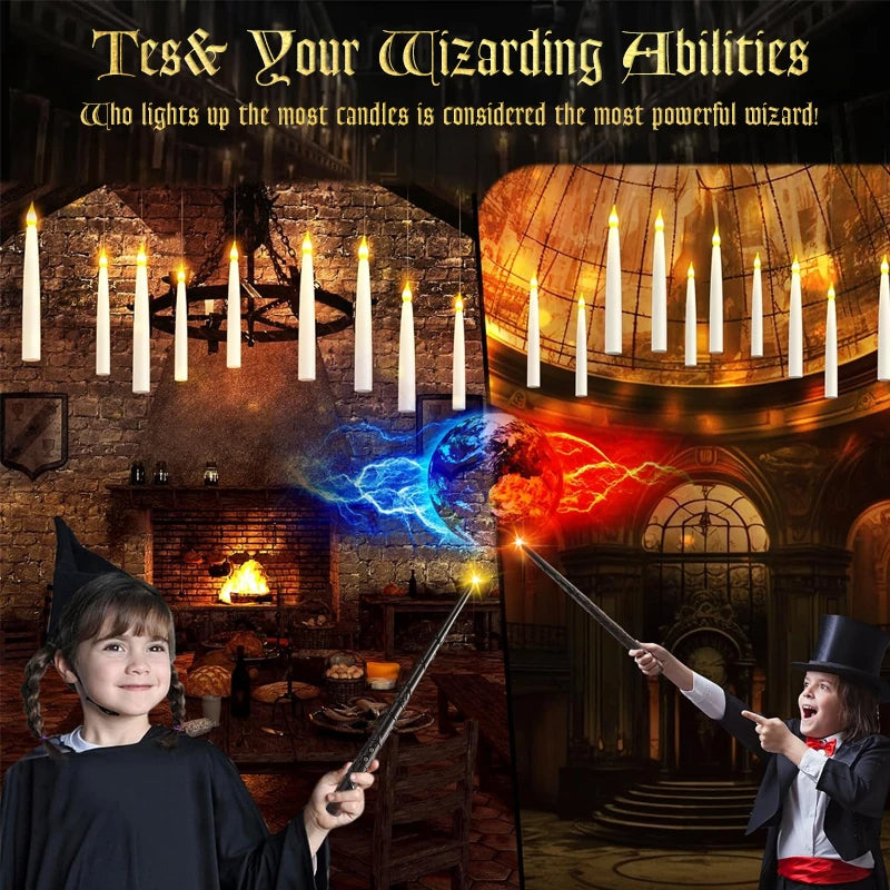 Floating Candles with Magic Wand